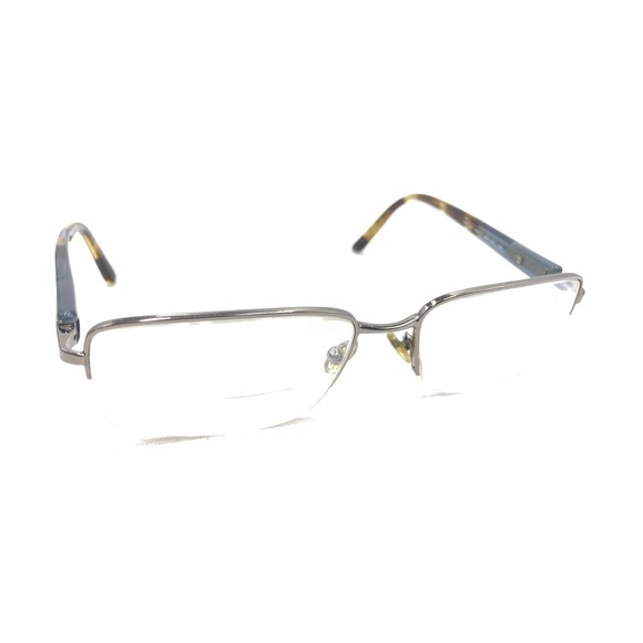 Prada VPR 51M 9AH-1O1 Gunmetal Silver Gray Eyeglasses Frames 54-17 135 Italy - Picture 1 of 12